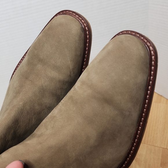 Dune London Leather Beige Tan Byron Chelsea Boots Mens Size 7M EU 40 main image 8